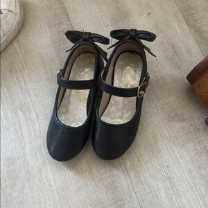 Elegant Black Kids Dress Shoes